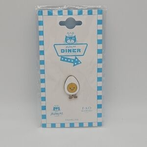 NWT Jellycat Diner egg enamel pin